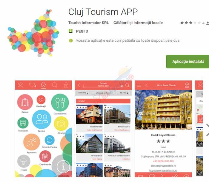 Aplicația Cluj Tourism