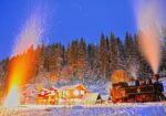 Crăciun în Maramures – Prin zăpadă cu Mocănița Vișeu de Sus