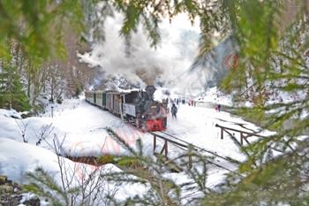 Crăciun în Maramures – Prin zăpadă cu Mocănița Vișeu de Sus