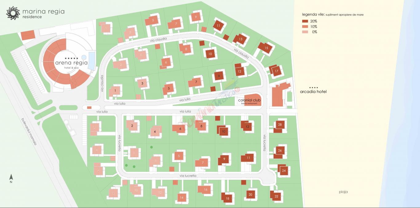Ofertă Litoral 2026 – Vilele Marina Regia Residence Năvodari