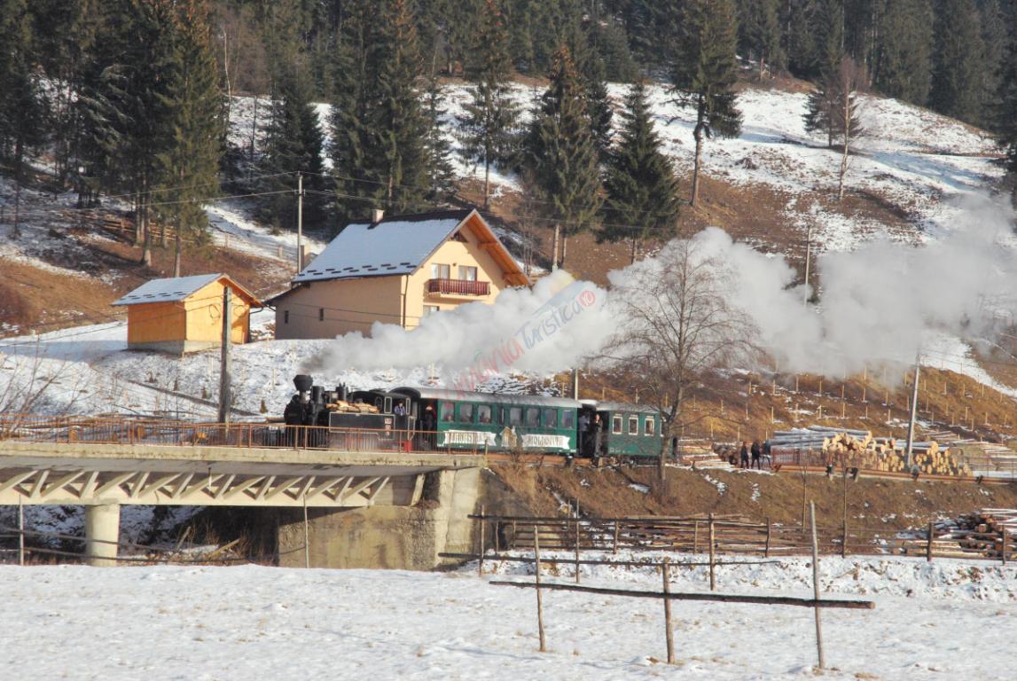Revelion în Bucovina cu Mocănița Huțulca  Moldovița