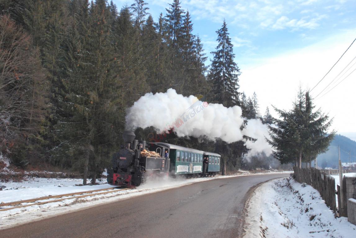 Revelion în Bucovina cu Mocănița Huțulca  Moldovița
