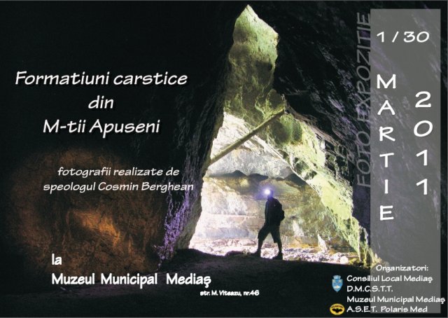 Expozitia de fotografie Formatiuni carstice Muntii Apuseni