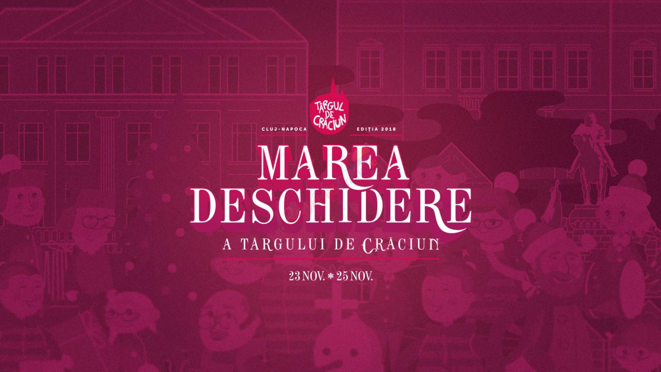 Se apropie deschiderea Târgului de Crăciun Cluj-Napoca