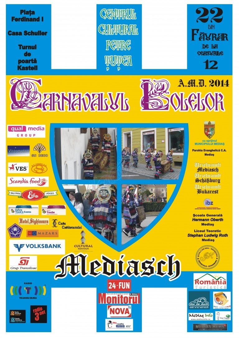 Carnavalul Lolelor se reîntoarce la Mediaș și Sighișoara