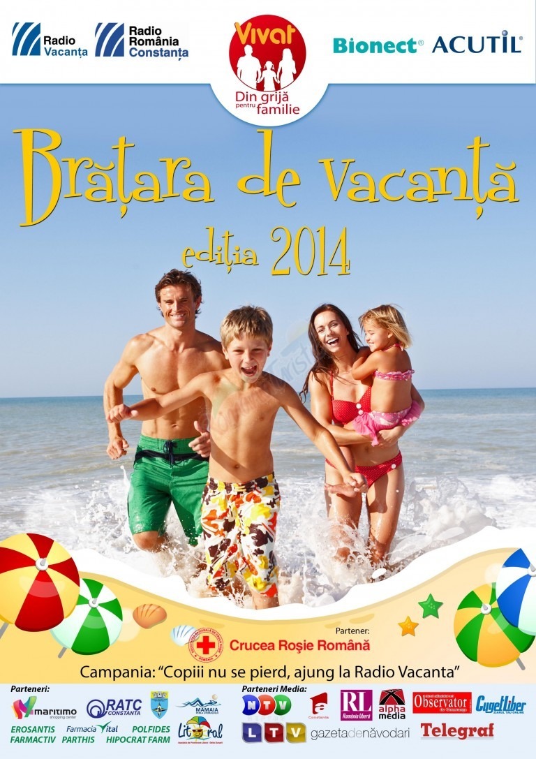 Copiii nu se pierd, ajung la Radio Vacanţa – Brăţara de Vacanţă