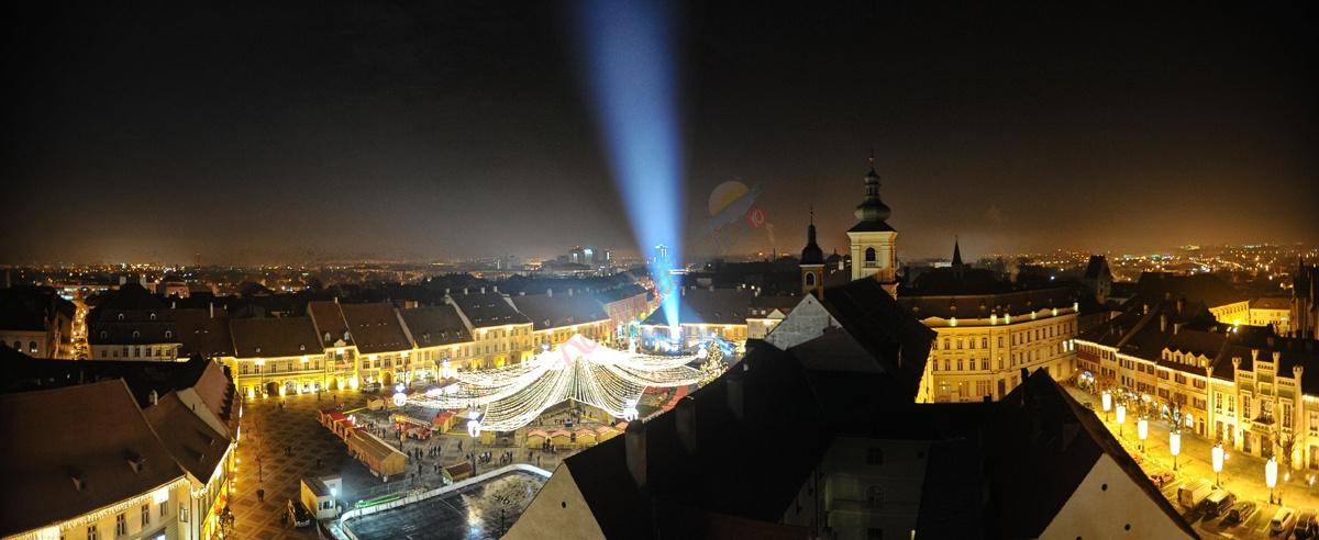 Gospel la inaugurarea Târgului de Crăciun din Sibiu