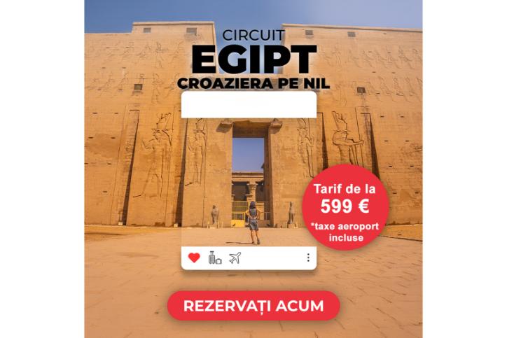 Circuit Egipt Luxor – Croazieră pe Nil