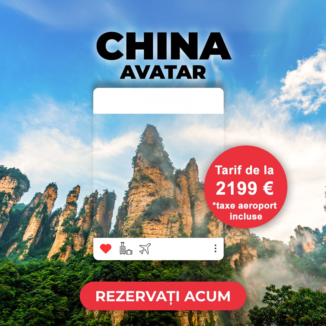 Circuit China prin peisajele din Avatar
