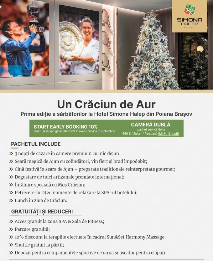 Crăciun de poveste în Poiana Brașov