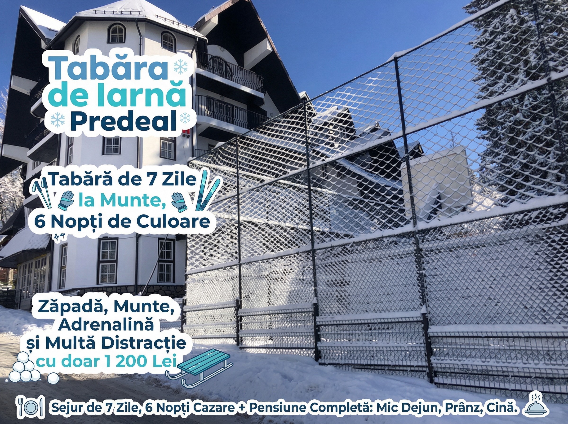 Tabără de Iarnă la Munte, Predeal