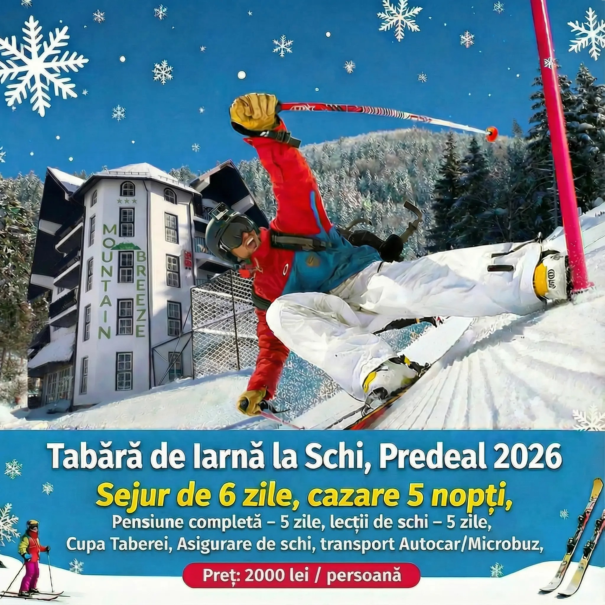 Tabără de Schi la Predeal, 2026