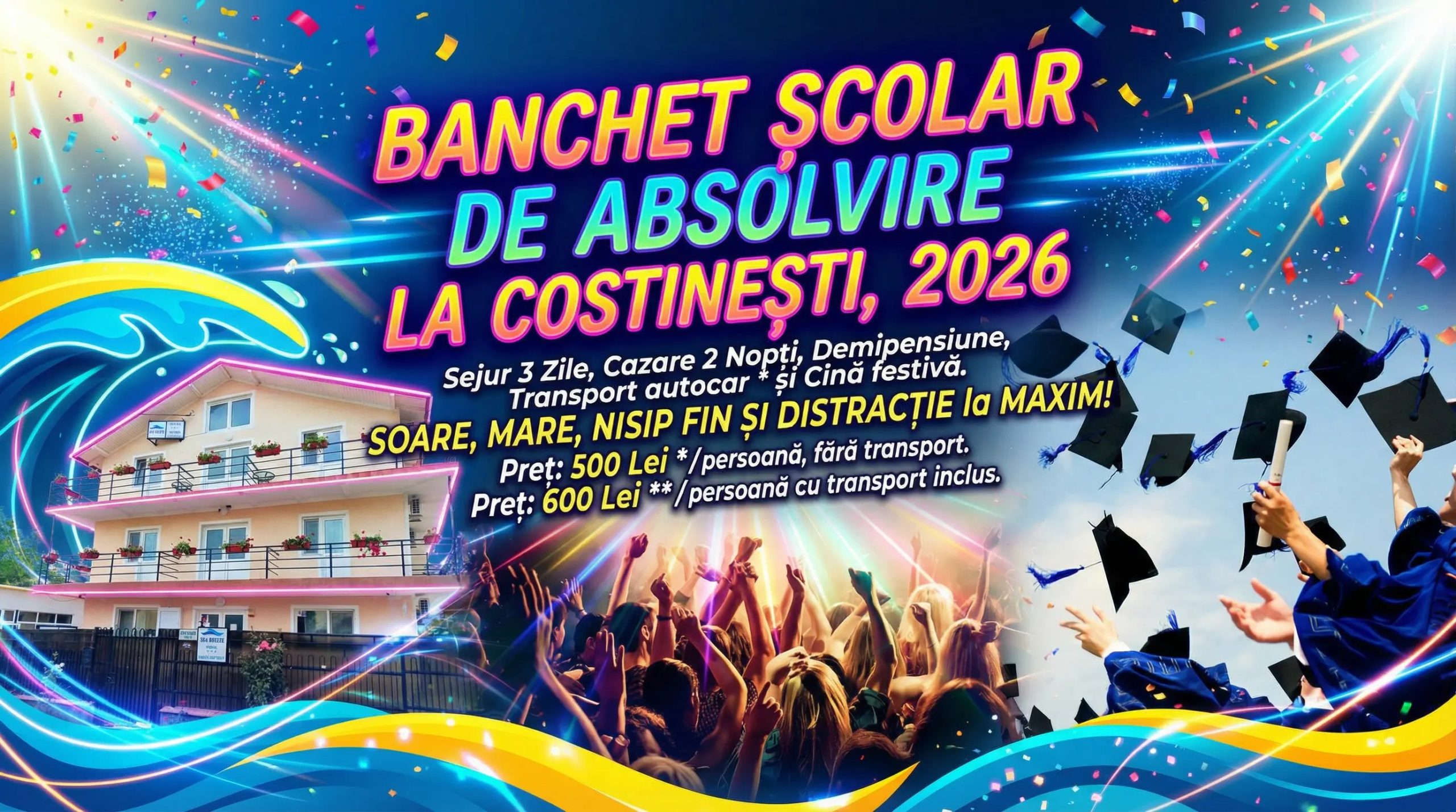 Banchet de Absolvire la Malul Mării, Costinești, 2026