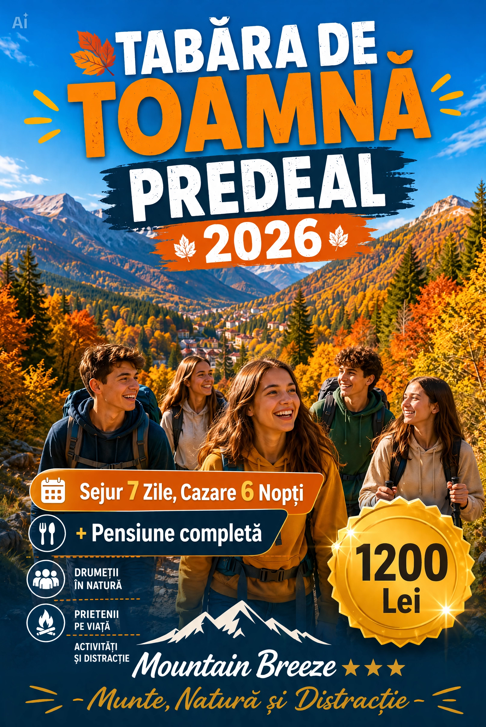 Tabăra de Toamnă Predeal 2026